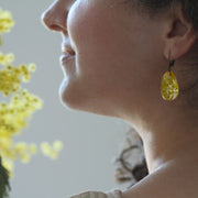Pendientes Reina Ana Miel™ - Neraidas joyas